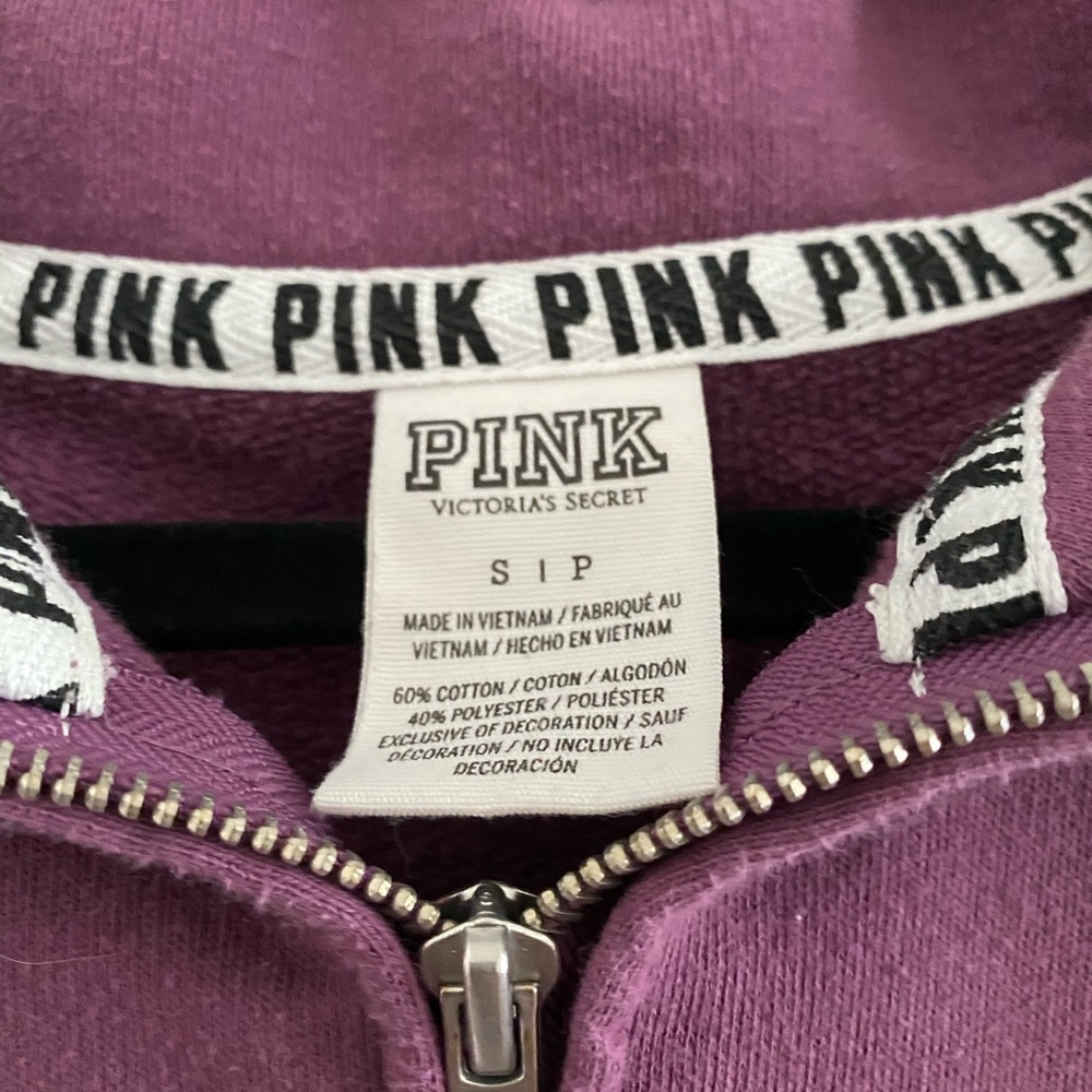 Pink Quarter Zip - Picture 3 of 5